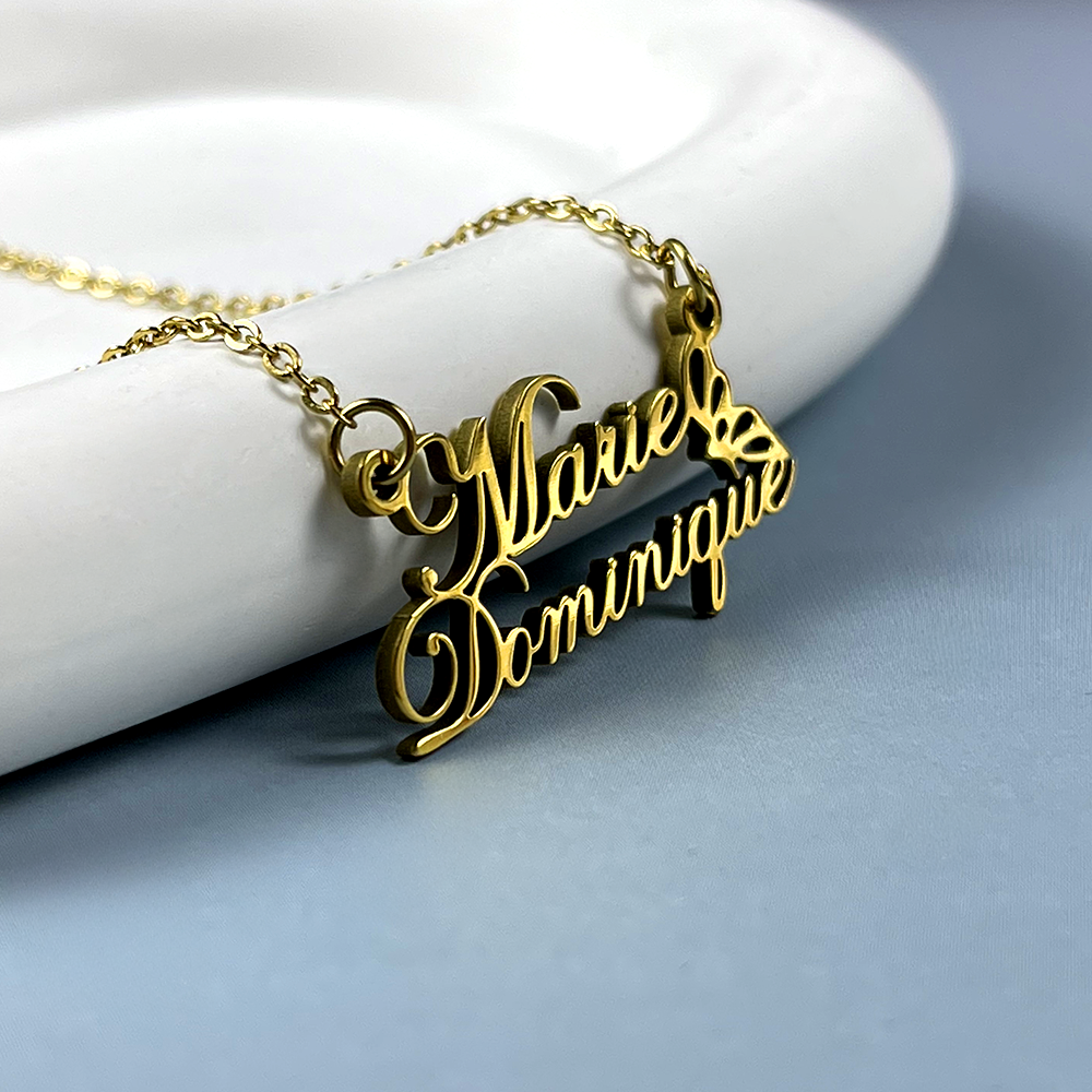 Stylish Personalized Name Necklace 30-Homacus