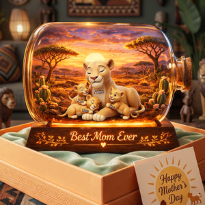 Best Mom Ever Acrylic Plaque - Personalized Gifts For Mother's Day 03tota090426-Homacus