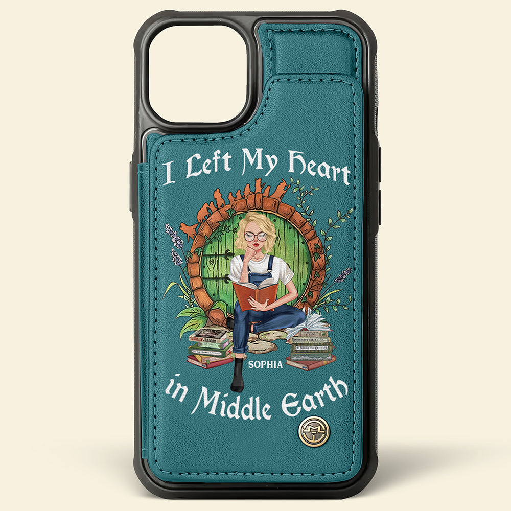 Personalized Gifts For Book Lovers Leather Flip Wallet Phone Case 02huqn260225tm-Homacus