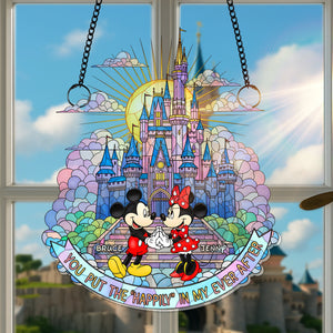 Sweet Couple Acrylic Suncatcher - Personalized Gifts For Couples 05OHLU050625-Homacus