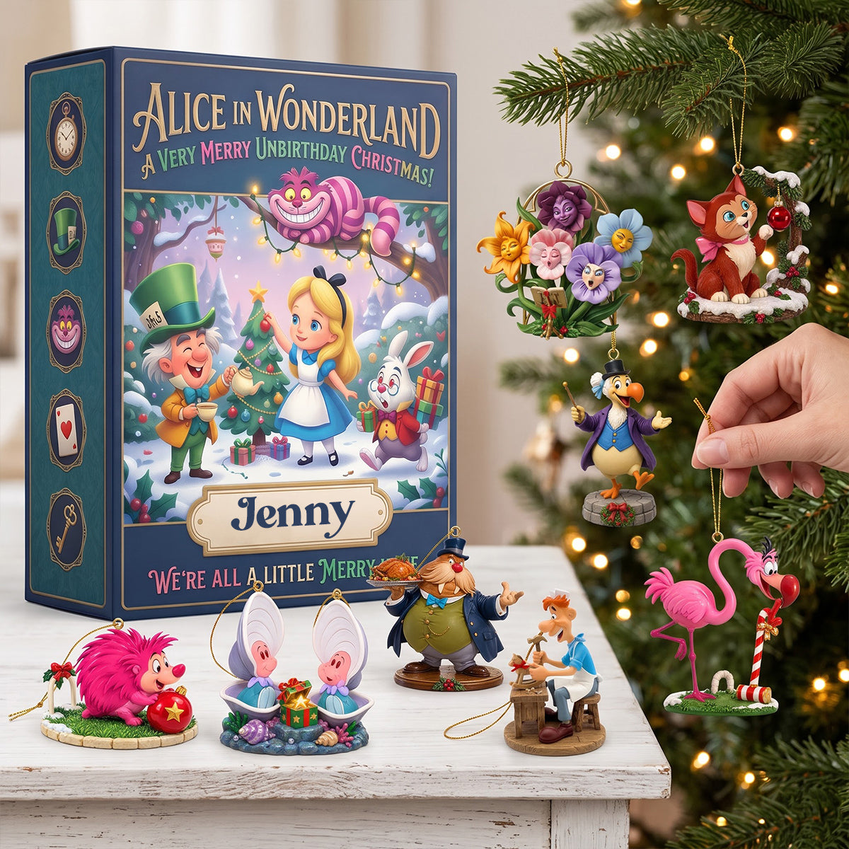 Cute Nostalgic Winter Fantastical Journey Advent Calendar Blind Box - Personalized Christmas Gift 03hatn281026-Homacus