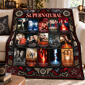 Dark Fantasy Series Blanket - Personalized Gifts For Fantasy Lovers 02nalu241026-Homacus