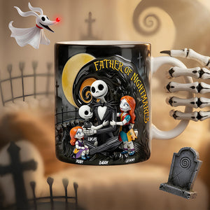 Spooky Dad Coffee Mug - Personalized Gifts For Dads 01OHDT040526-Homacus