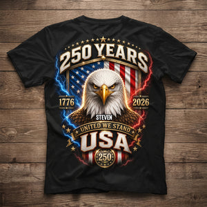 America 250th Anniversary Shirt - Personalized Gifts For Patriots 05todh290526-Homacus