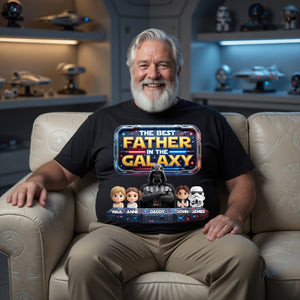 Future Warrior Dad Shirt - Personalized Gift For Dads 01NALU180526-Homacus