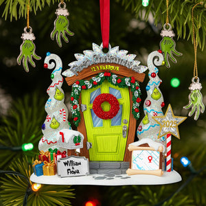 First Christmas At New Address Ornament - Personalized Christmas Gifts For Couple 07TGLU160825-Homacus