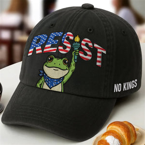 Resist Frog Wash Cap – Stand for Liberty, No Kings 04paqn281025-Homacus