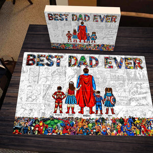 Personalized Gifts For Dad Jigsaw Puzzle, Best Dad Story 021qhqn200325pa-Homacus