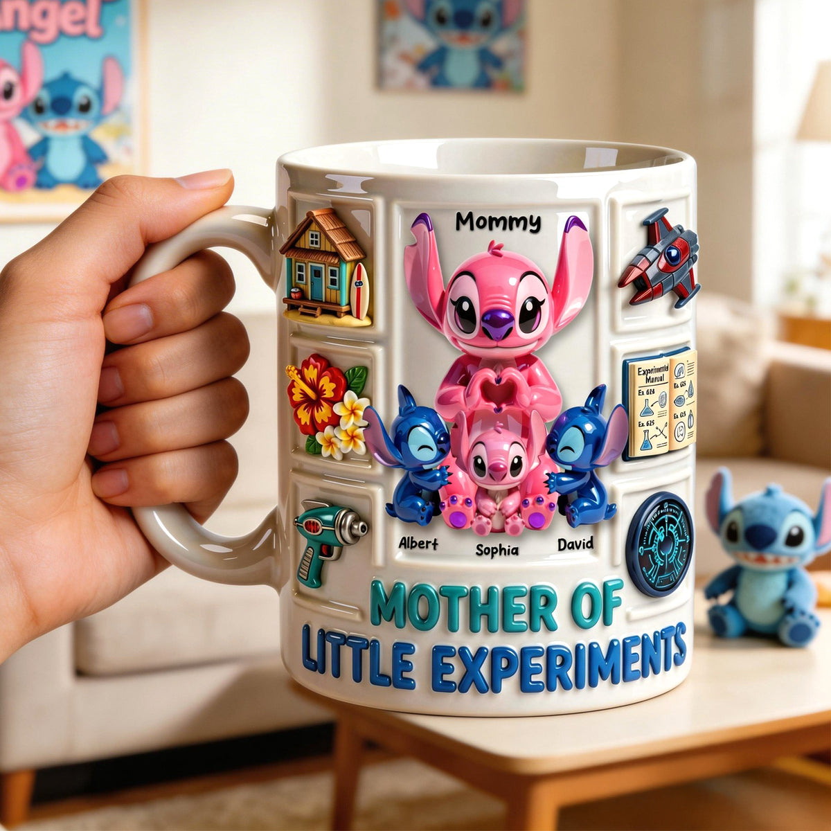 Mother of Little Experiments Coffee Mug - Personalized Gifts For Mothers 03ohqn280326-Homacus