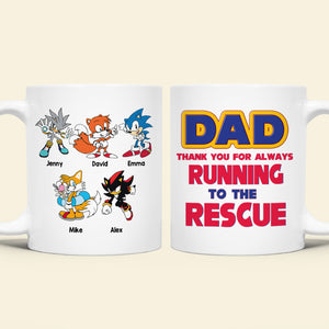 Personalized Gift For Dad Mug Thank Dad 05HTHN230124-Homacus