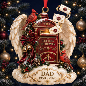 Heaven Christmas Ornament - Personalized Gifts For Christmas 04todt101026-Homacus