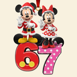 Funny Holiday Acrylic Ornament - Personalized Gifts For Couple 03naqn191125-Homacus