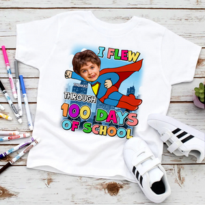 Custom Photo Gifts For Kids Shirt 04topu110125 100 Days Of School-Homacus