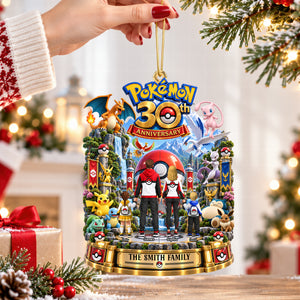 30th Anniversary Christmas Ornament - Personalized Gifts For Family 06ohqn220926