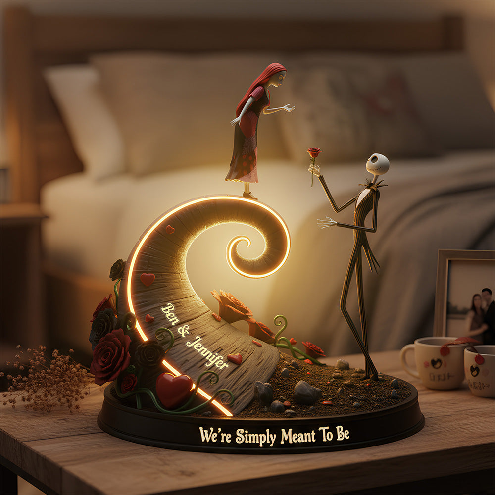 Romantic Couple Acrylic Light Box - Personalized Gifts For Couple 06kidt011225-Homacus