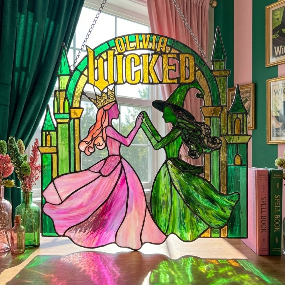 Magical Friendship Suncatcher Ornament Personalized Gifts 07tgtn261125-Homacus