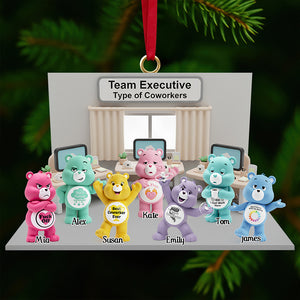 Executive Team Coworker Ornament Personalized Christmas Gifts 03KIDT211125-Homacus