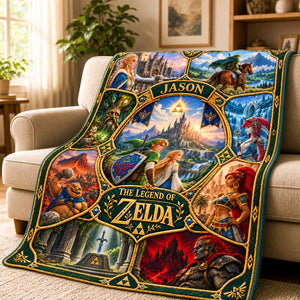 Epic Fantasy Adventure Blanket - Personalized Gifts 03ttdh061026-Homacus