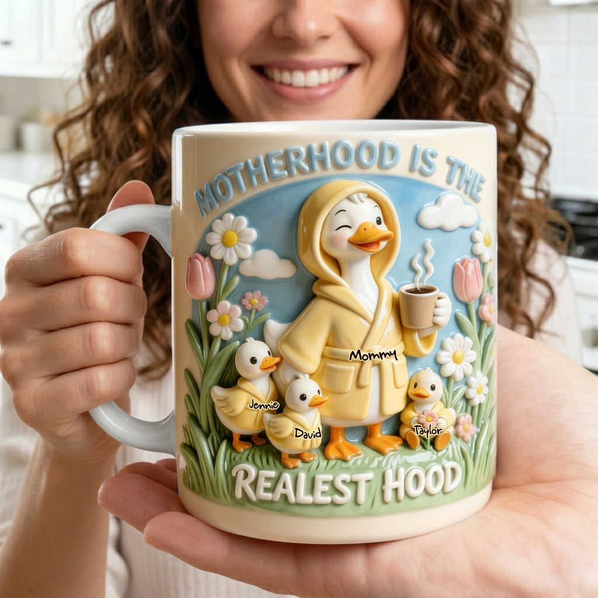 Cute Goose Mom In The Hood Coffee Mug - Personalized Gifts For Moms 05qhlu270226-Homacus