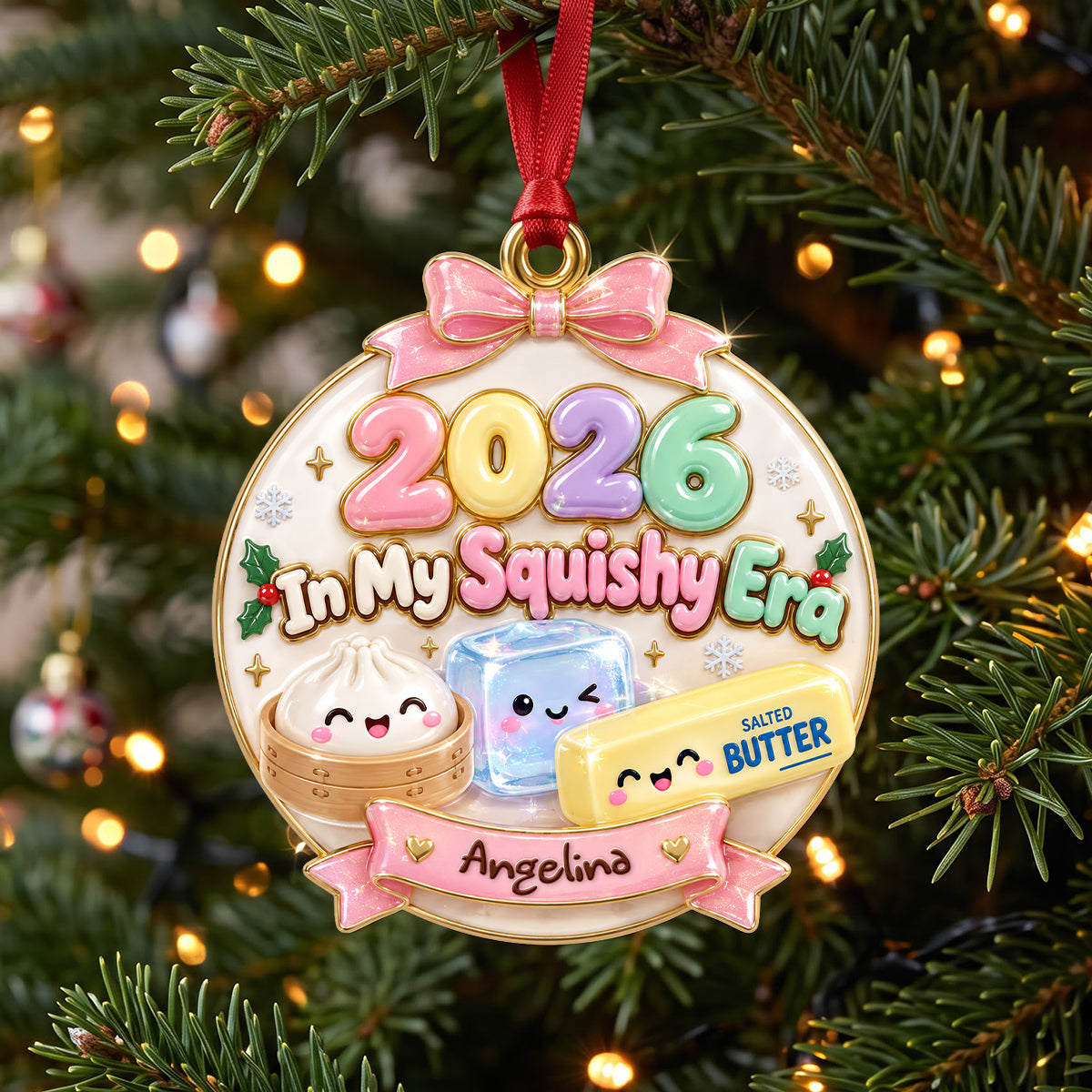 Cozy Squishy Era Christmas Ornament - Personalized Gifts 06hudh191026-Homacus