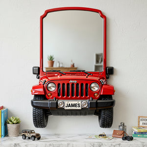 Off-road Custom Shaped Mirror - Personalized Gifts For Off-road Lovers 03hyta230126-Homacus