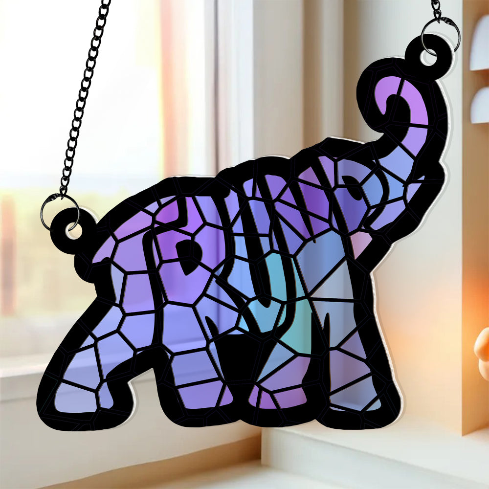 Personalized Gifts For Family Suncatcher Ornament 02ACDT180724-Homacus