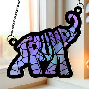Personalized Gifts For Family Suncatcher Ornament 02ACDT180724-Homacus