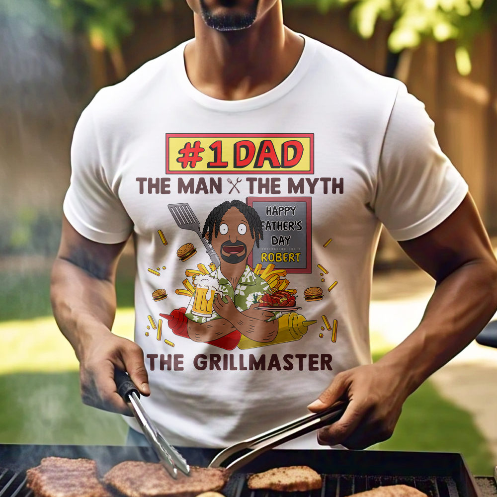 Personalized Gifts For Dad Shirt 01hupu170225hg The Grillmaster-Homacus