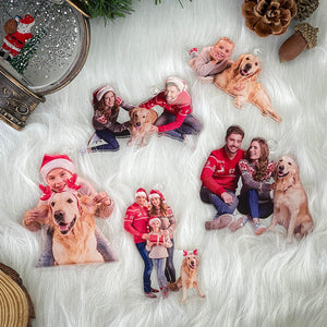 Custom Photo Gifts for Dog Lovers Ornament 13acvp140924-Homacus