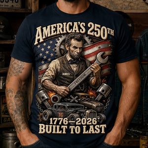 Mechanic Freedom - Celebrated America 250th Anniversary Shirt - Gifts For Patriots 05padt080626-Homacus