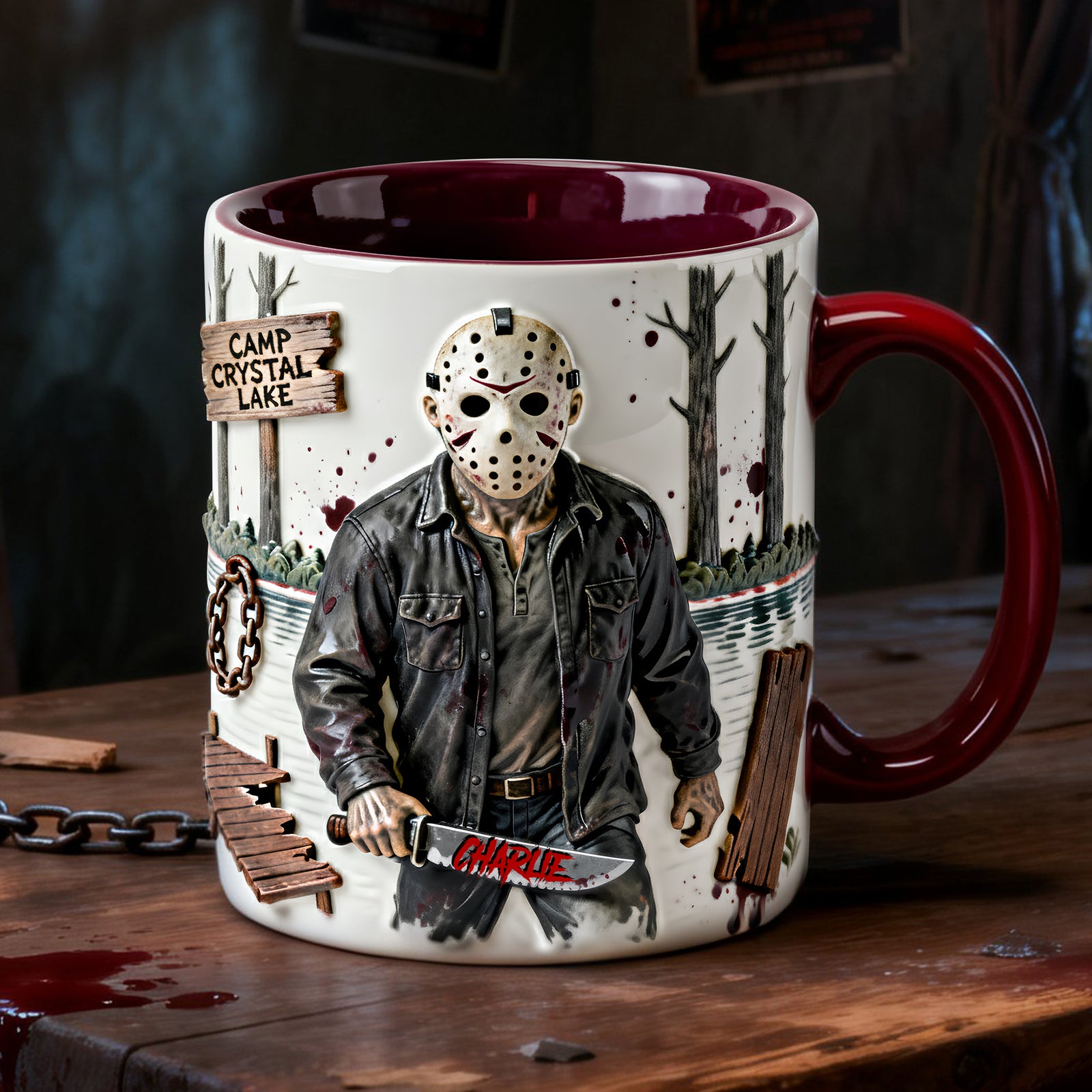 Creepy Villain Accent Mug - Personalized Gifts 03nalu060126-Homacus