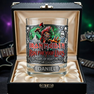 Heavy Metal 50th Anniversary Whiskey Glass - Personalized Gifts For Rock Lovers 03KIMG100326-Homacus