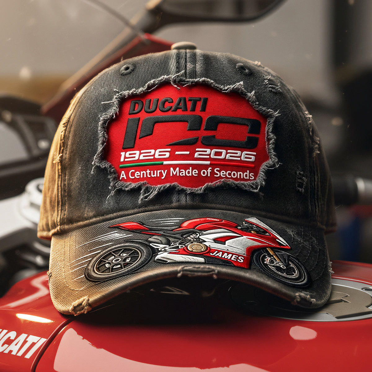 100th Anniversary Of Riding Classic Cap - Personalized Gifts 02nata200326-Homacus