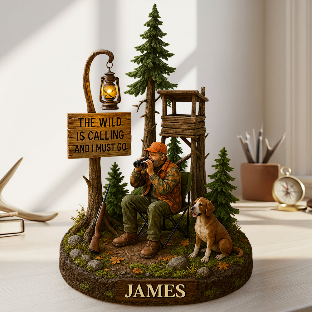 Hunting Acrylic Plaque - Personalized Gifts for Hunters 04TODT050725-Homacus