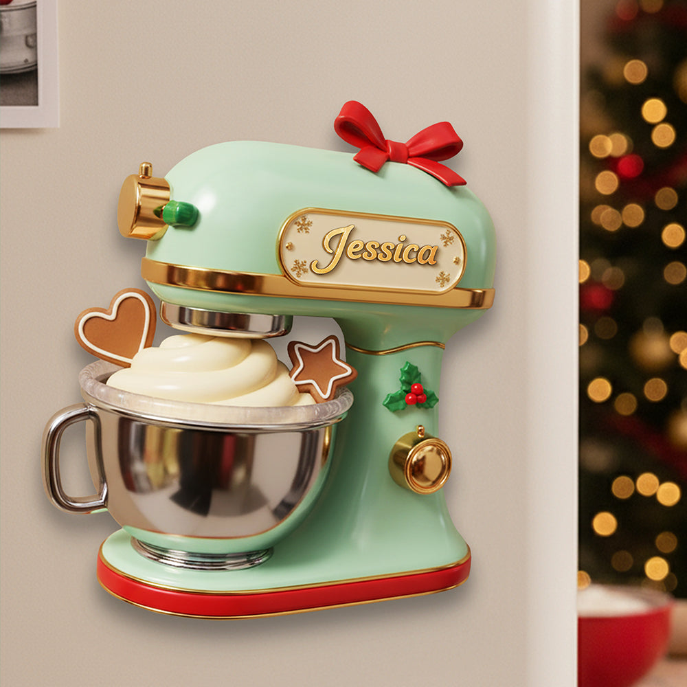 Baking Christmas Custom Shape Fridge Magnet - Personalized Gifts For Baking Lovers 03pgta191125-Homacus