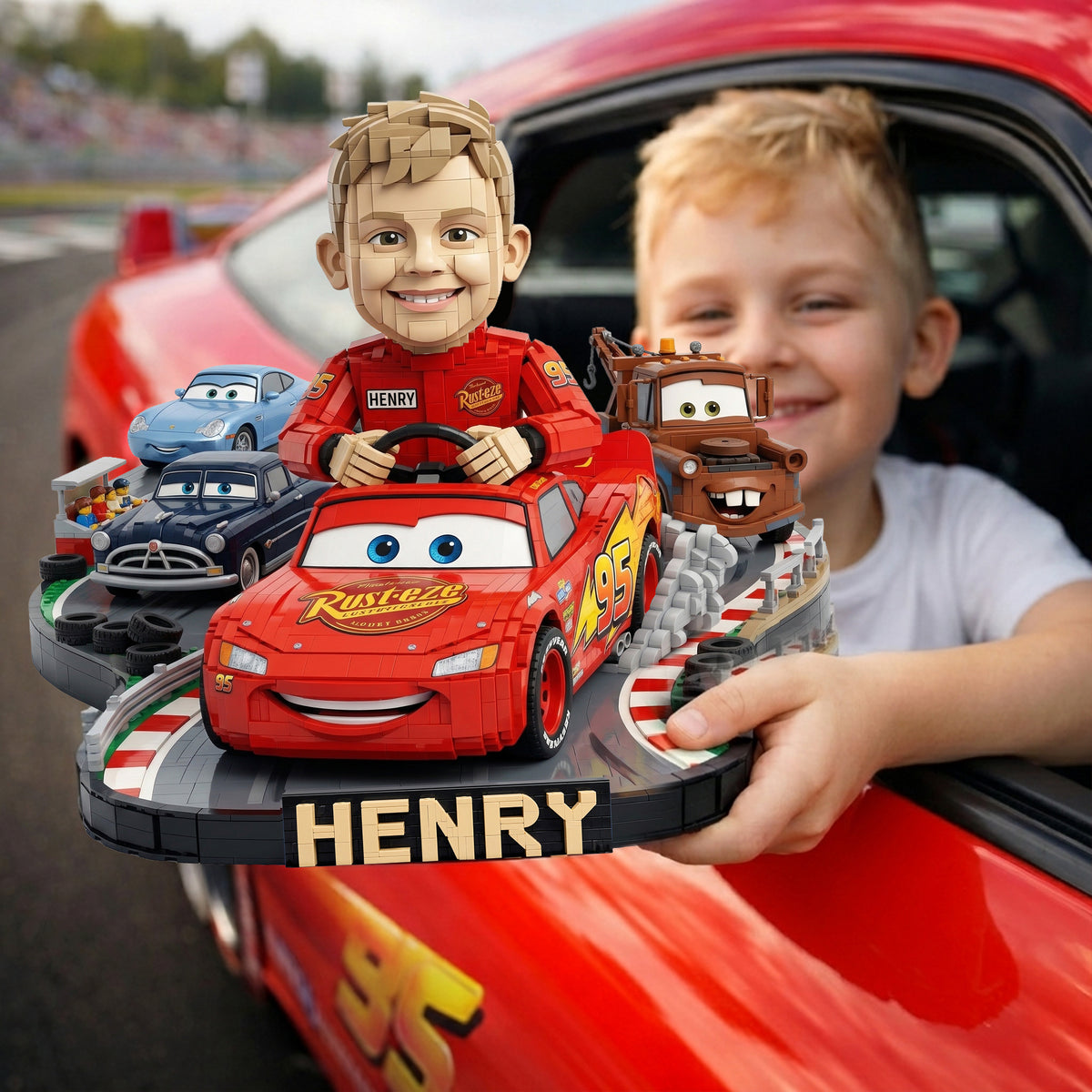 Custom Photo Adventure Race Acrylic Plaque - Personalized Gifts For Kid 02qhlu240326-Homacus