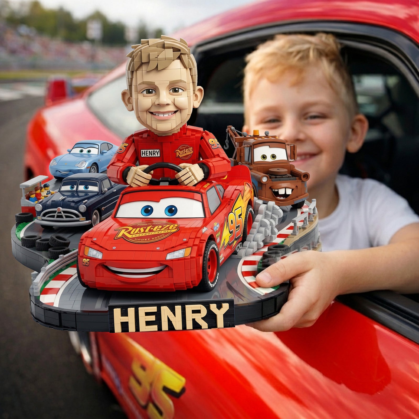 Custom Photo Adventure Race Acrylic Plaque - Personalized Gifts For Kid 02qhlu240326-Homacus
