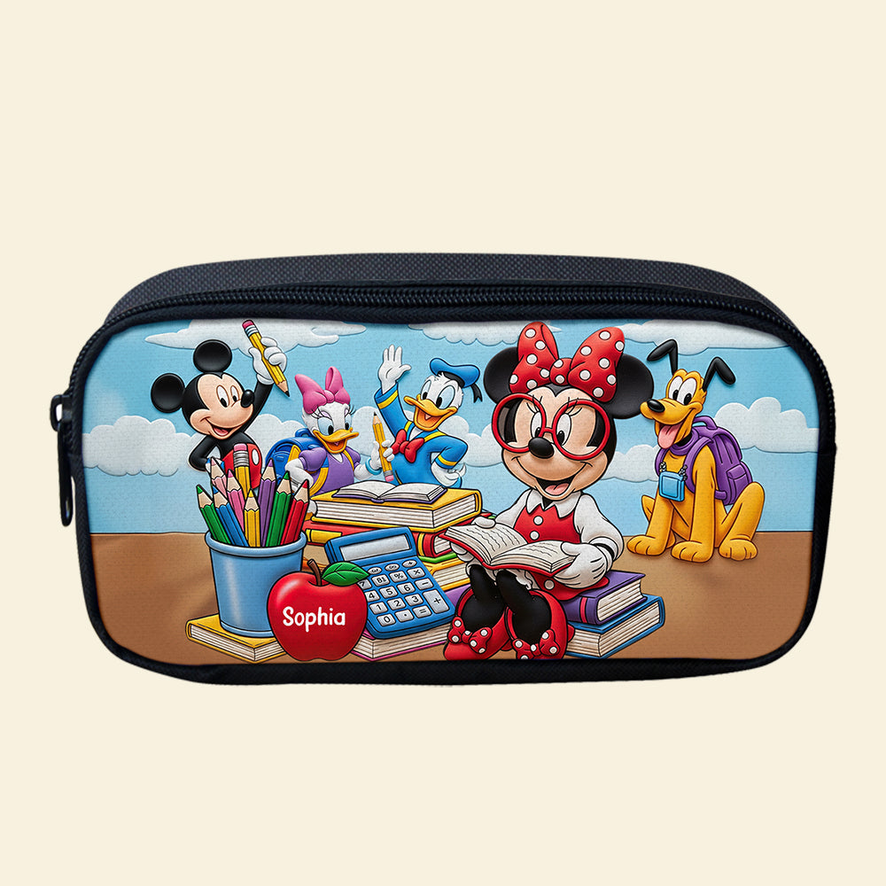 Cute Cartoon Pencil Case - Personalized Gifts For Teacher 07paqn080825-Homacus