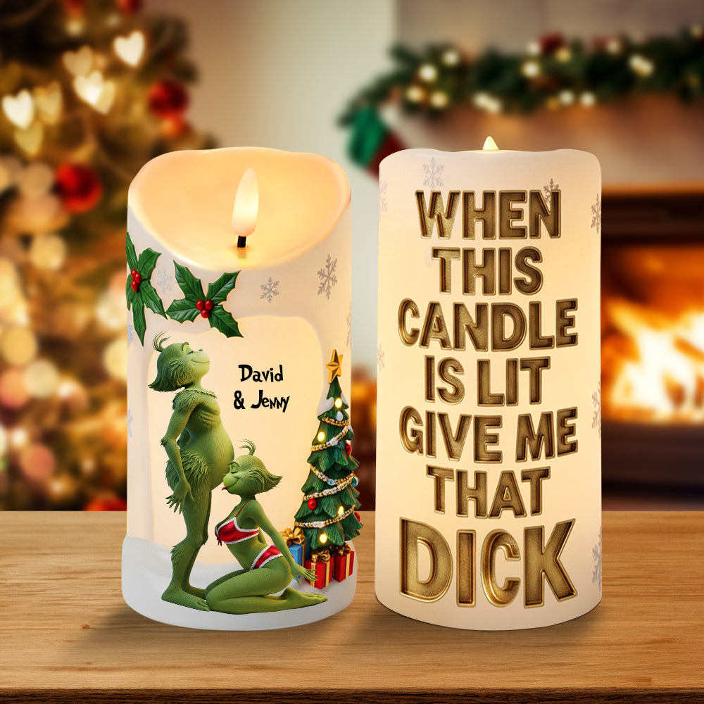 Personalized Christmas Gifts For Couple LED Candle 01ohtn190925-Homacus