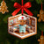 Nurse Gingerbread Christmas Wood Ornament - Personalized Gift For Nurses 06PGLU160825-Homacus