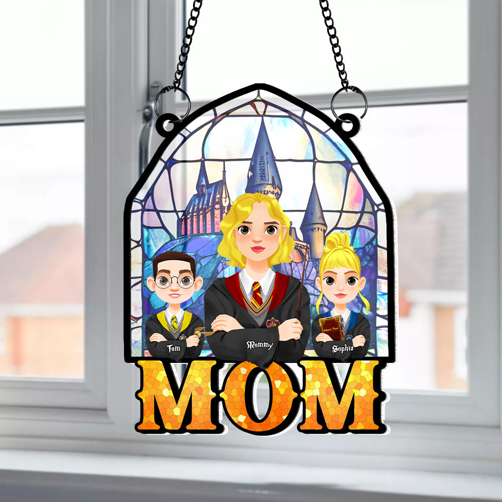 Personalized Gifts For Mom Suncatcher Ornament 05natn150225pa Magic Mom-Homacus