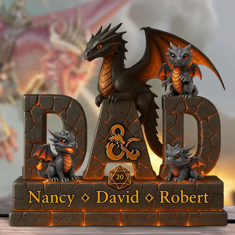 Dad Acrylic Plaque - Personalized Gifts For Dad 02NADT210425-Homacus