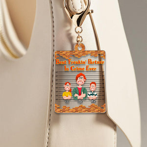 Personalized Gifts For Mom Keychain Mother's Day Best Partner In Crime 03KAMH030325PA-Homacus