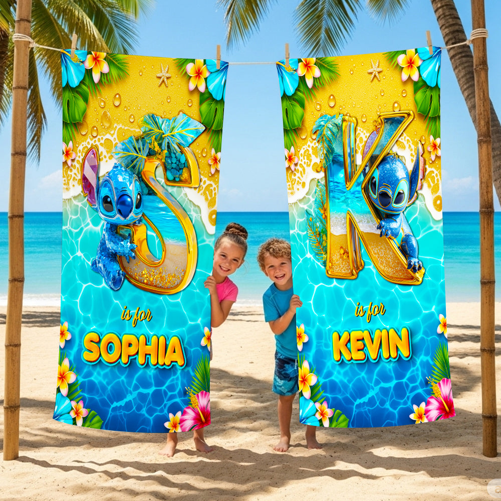 Holiday Beach Towel Personalized Gifts For Friends 03TGDT110725-Homacus
