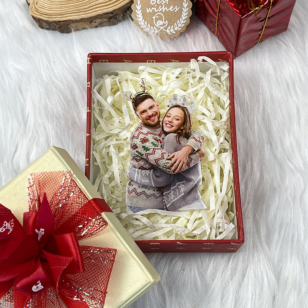 Custom Photo Gifts for Girlfriend Ornament 128acvp140924-Homacus