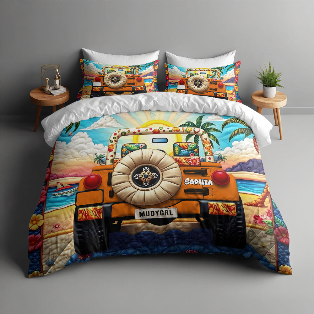 Personalized Gifts For Off Road Lovers Quilt Bedding Set 014HUMH060225-Homacus