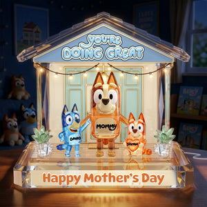 Happy Mother's Day Acrylic Light Box - Personalized Gifts For Mother 03nalu150426-Homacus