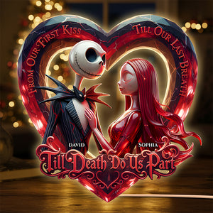 First Kiss Romantic Light Box Personalized Gifts For Couple 03PADT311025-Homacus