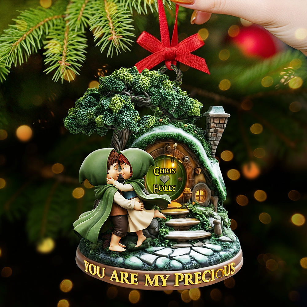 Couple At Fantasy Home Christmas Ornament, Personalized Gifts For Couple 03qhta180925-Homacus