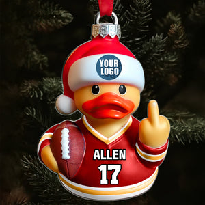 Gifts For Football Lovers Duck Christmas Ornament 02HUDT291124-Homacus